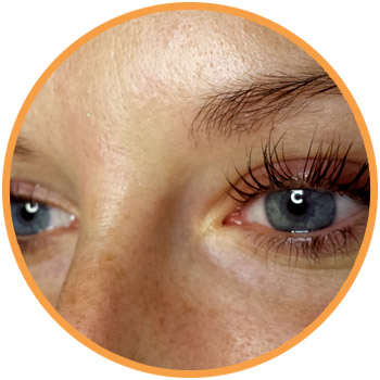 Wimperndauerwelle / Augenbrauenkorrektur